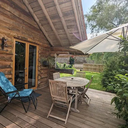 Landsted En Rondins Au Coeur De La Nature Avec Confort Moderne Pres De Strasbourg - Fr-1-589-228