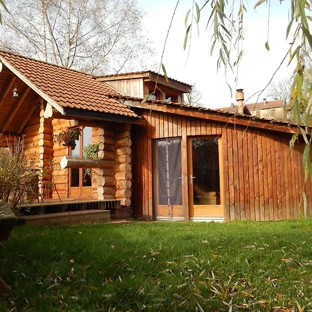 En Rondins Au Coeur De La Nature Avec Confort Moderne Pres De Strasbourg - Fr-1-589-228 Vakantiehuis