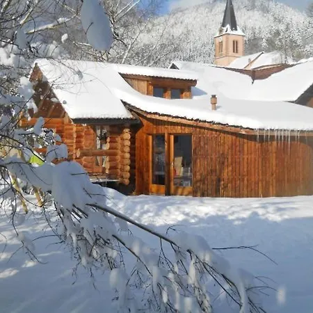 En Rondins Au Coeur De La Nature Avec Confort Moderne Pres De Strasbourg - Fr-1-589-228 Landhaus Le Saulcy