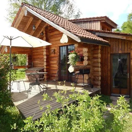 En Rondins Au Coeur De La Nature Avec Confort Moderne Pres De Strasbourg - Fr-1-589-228 Landsted Le Saulcy